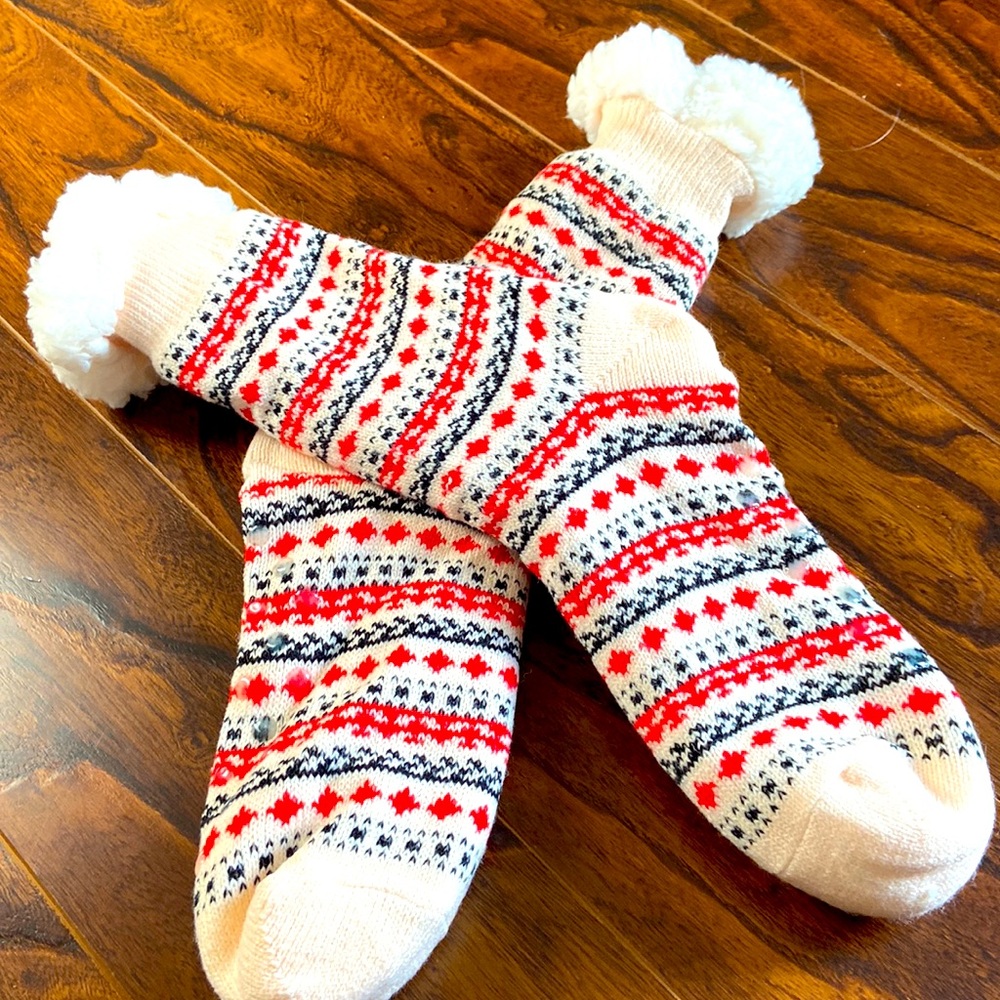 Absolutely cute grippy slipper sock